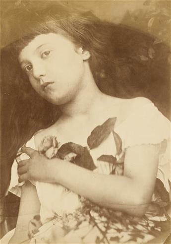 JULIA MARGARET CAMERON (1815-1879) Florence [Fisher] after the manner of the Old Masters.